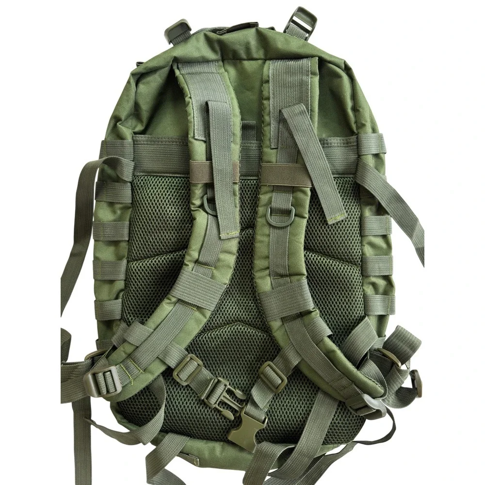 US Army Tactical MOLLE Backpack Olive Drab Green Military Style Rucksack 18in